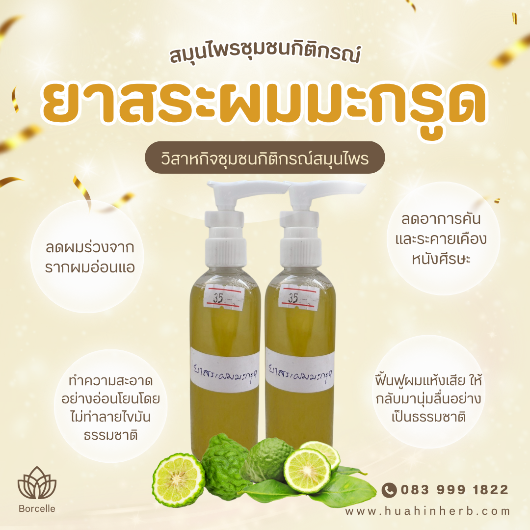 ยาสระผมมะกรูด14